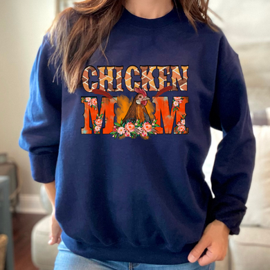 Chicken Mom DTF Print
