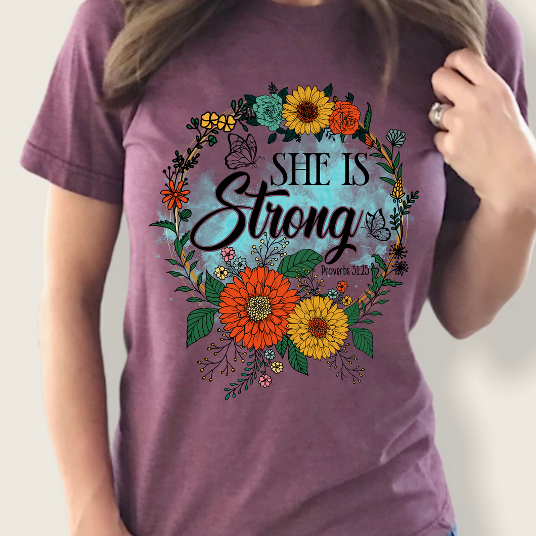 She is Strong DTF Print