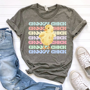 Groovy Chick DTF Print