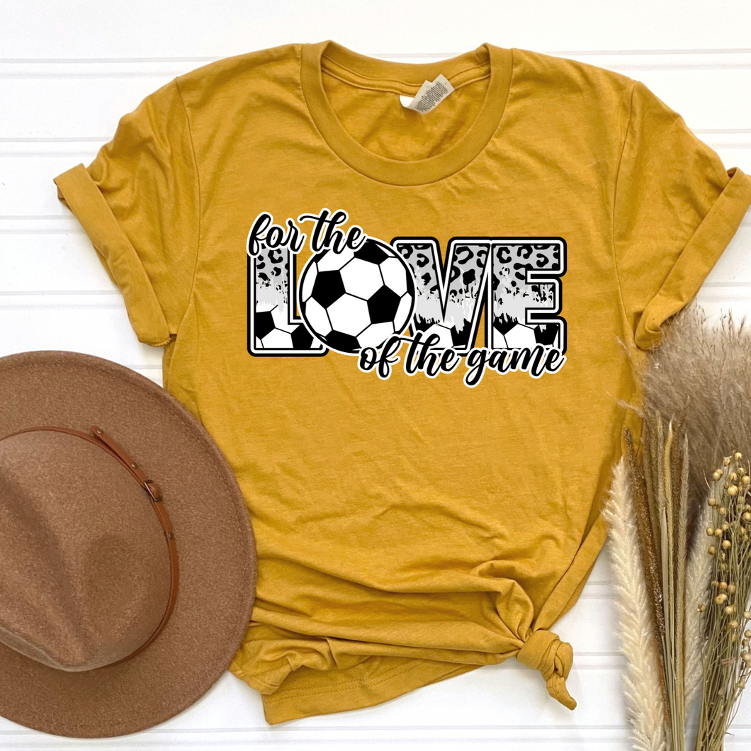 The Love Of The Game DTF Print