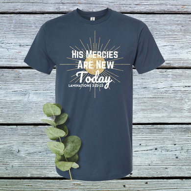 His Mercies are new Today DTF Print