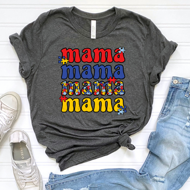 Autism Mama DTF Print