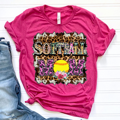 Softball Mom DTF Print