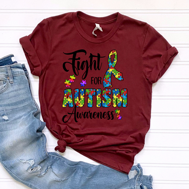 Fight For Awareness DTF Print