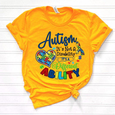 Autism Ability DTF Print